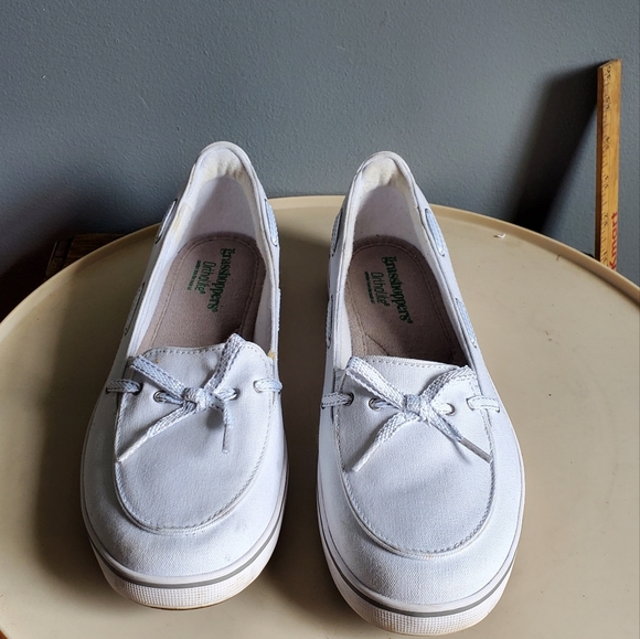 Shoes Ortholite White Canvas Tennis Shoes